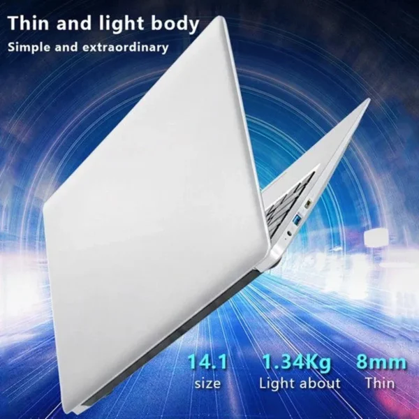 14 Inch Brand New Netbook Intel Celeron N3350 6G RAM 1TB/2TB SSD Slim Laptop Windows10 Camera Portability FHD Screen 4